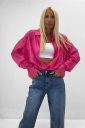 camicia semi trasparente rainbow